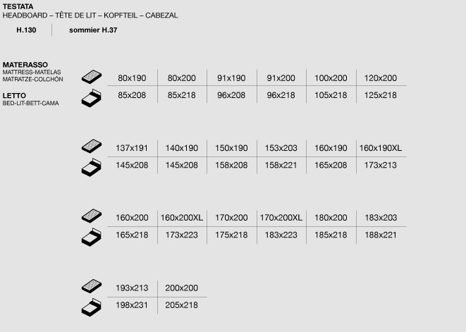mauritiusottoman bed sizes