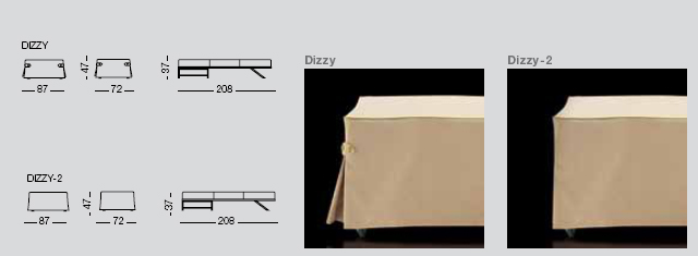 Sofa and sofa bed sizes