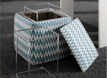Cubista Ottoman